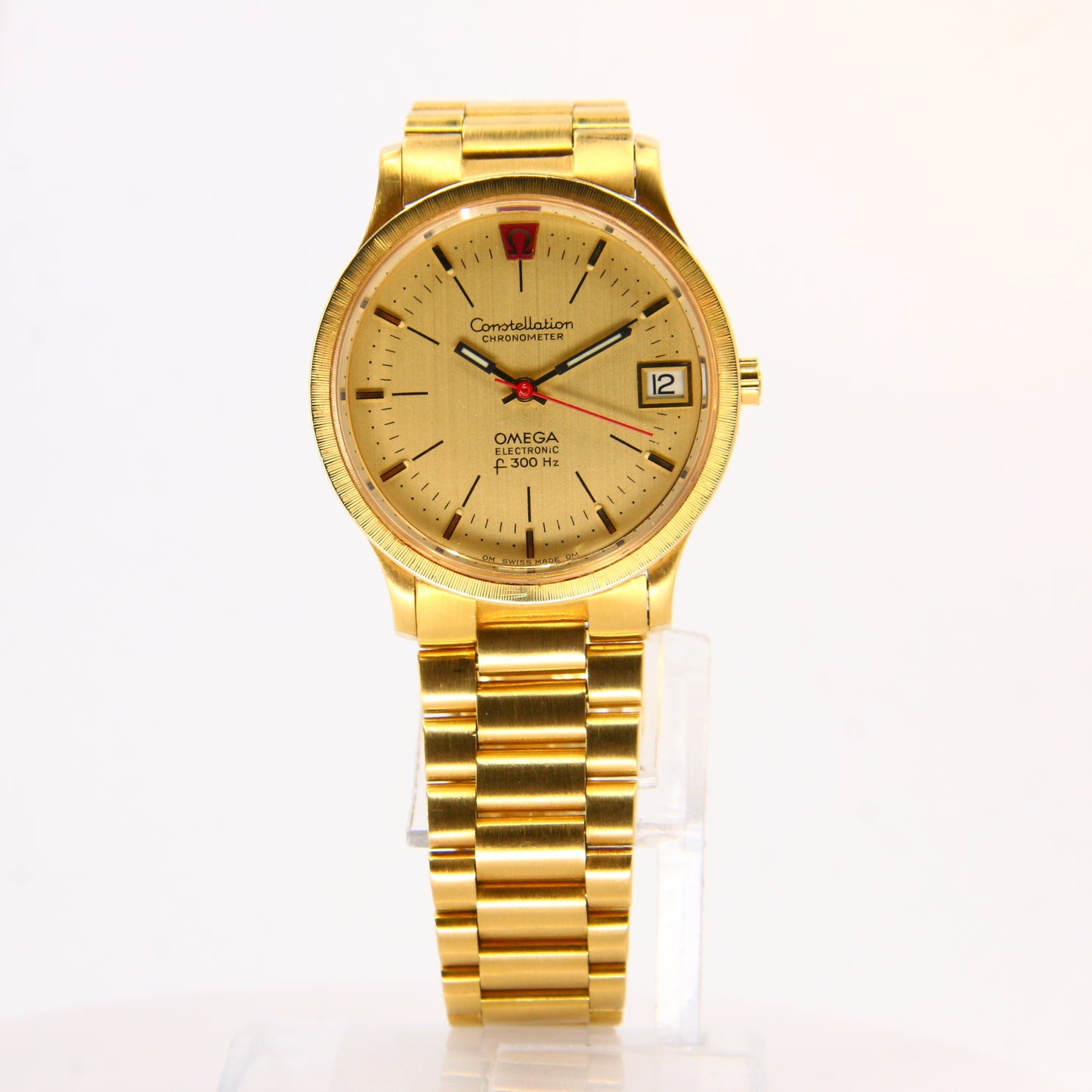 1973 Omega Constellation F300Hz – 18ct Solid Gold Gents Watch