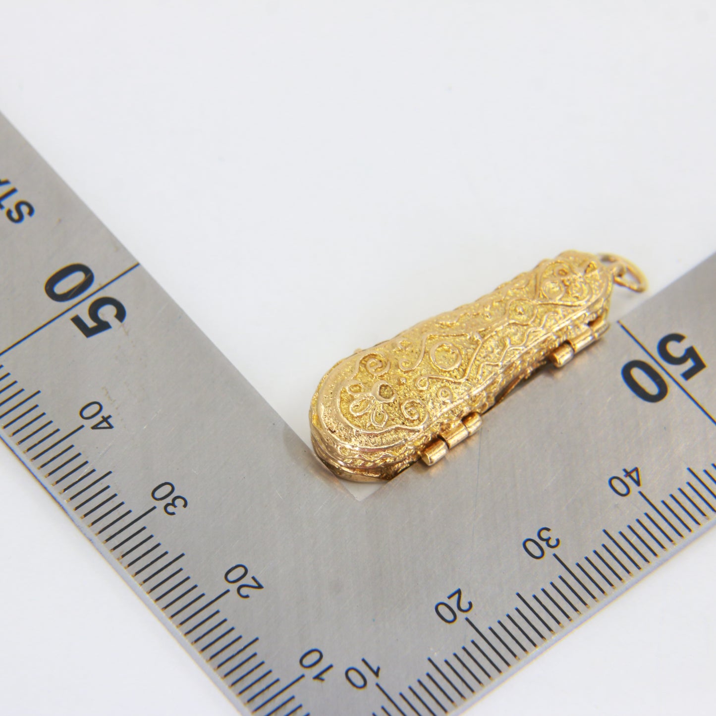 Vintage 9ct Gold Violin in Case Charm – Opening Music Pendant Gift