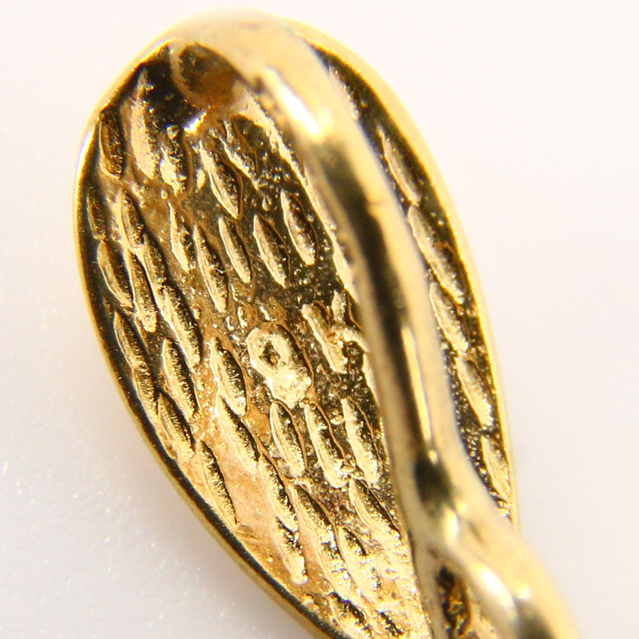 Vintage 9ct NO1 MUM Mother CZ Cubic Zirconia Solid Gold Pendant Charm Mothers Day Gift