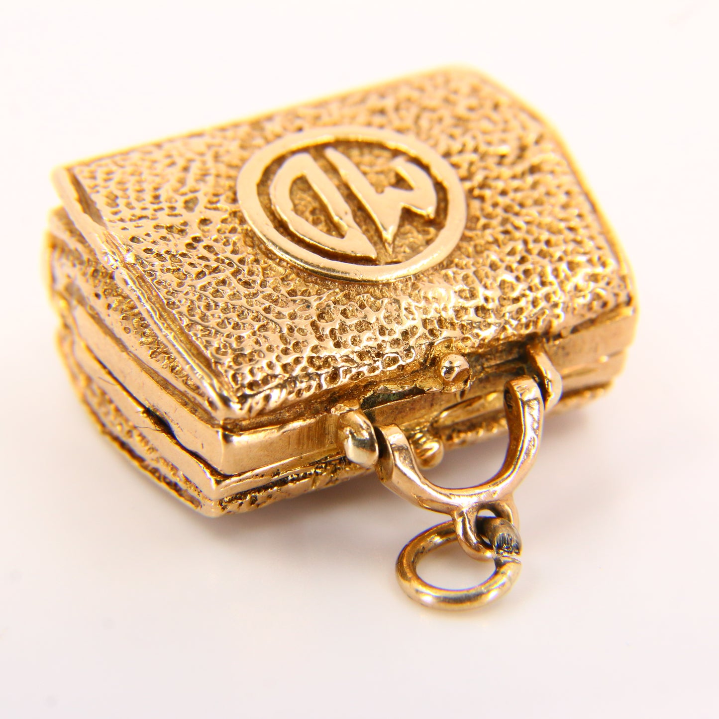 Vintage 9ct Gold Doctor’s Bag Charm – Opening Medical Pendant Gift