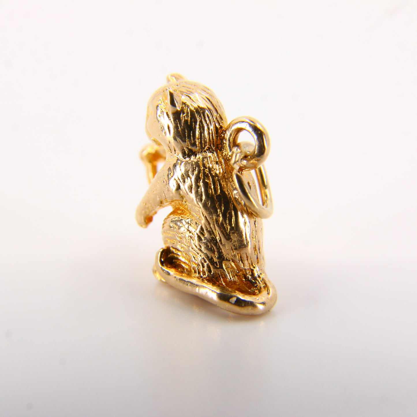Vintage 9ct Gold Killer Cat or Monkey Charm – Hallmarked Pendant Gift