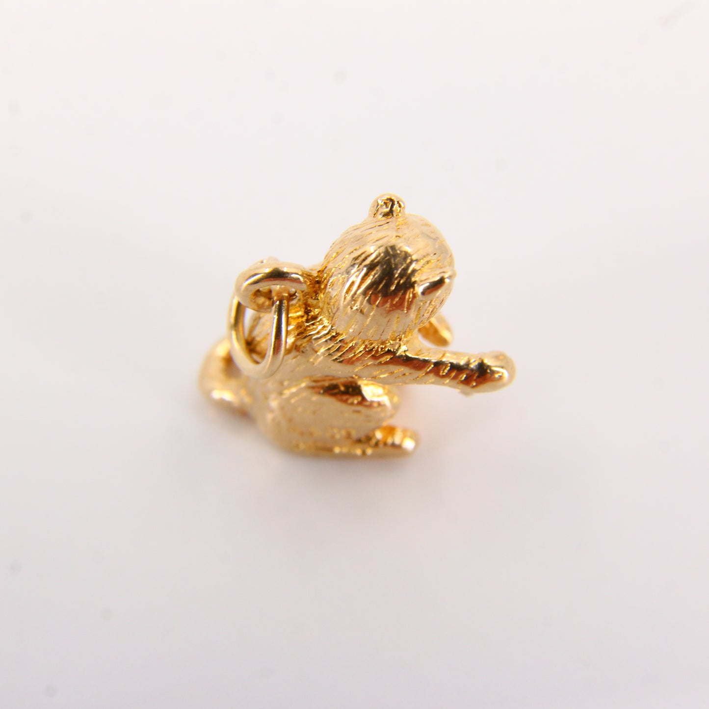 Vintage 9ct Gold Killer Cat or Monkey Charm – Hallmarked Pendant Gift