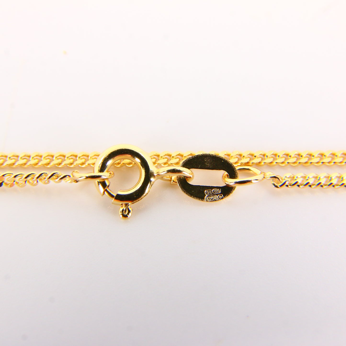 Vintage 9ct Half Sovereign Pendant Necklace, 20 Inch Chain, Solid Yellow Gold