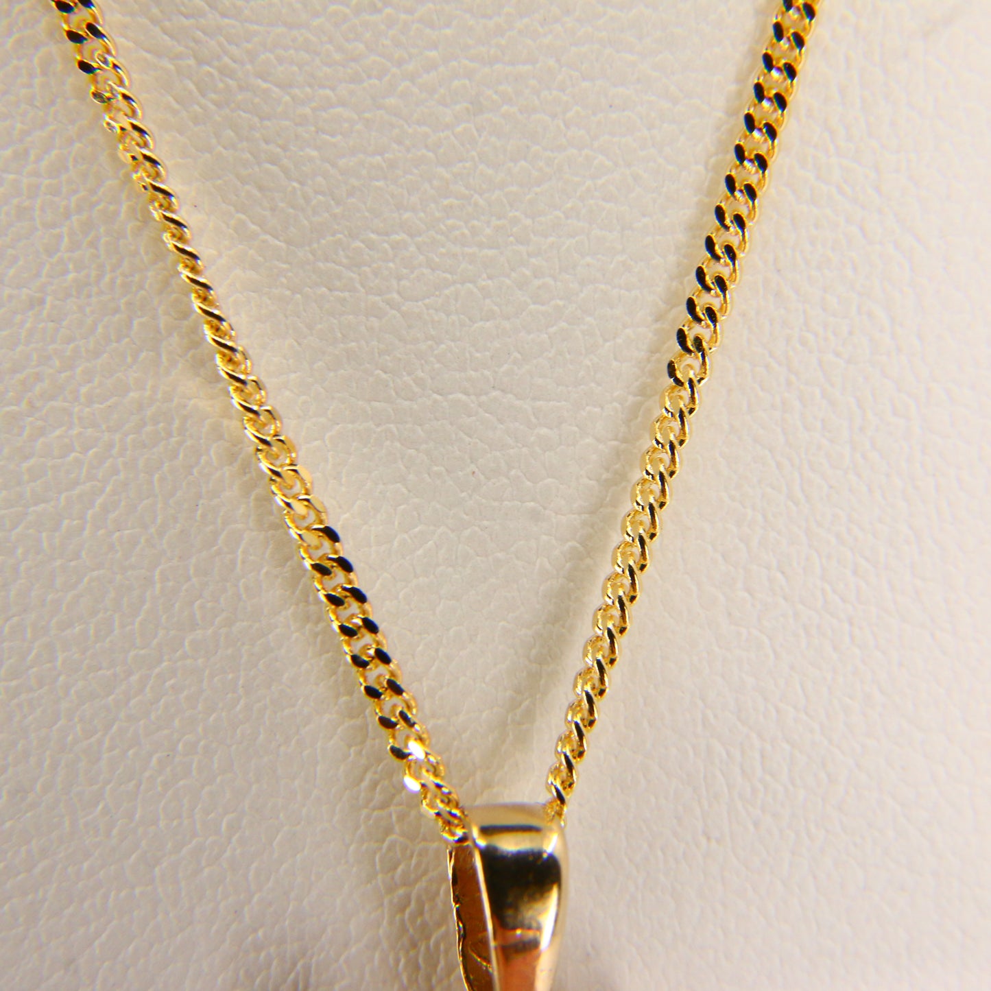 Vintage 9ct Half Sovereign Pendant Necklace, 20 Inch Chain, Solid Yellow Gold