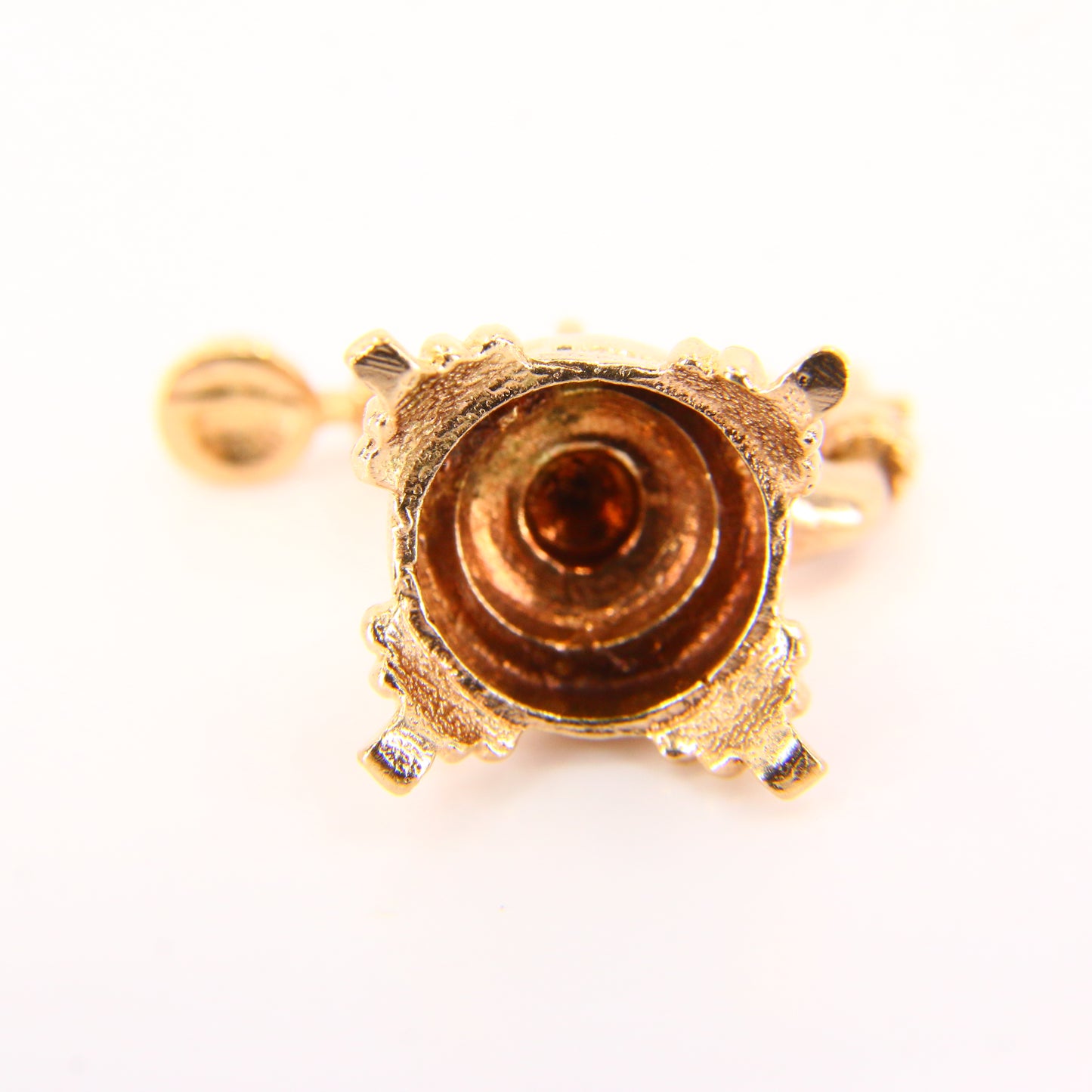 Vintage 9ct House Phone Charm – Hallmarked Yellow Gold Pendant, Gift