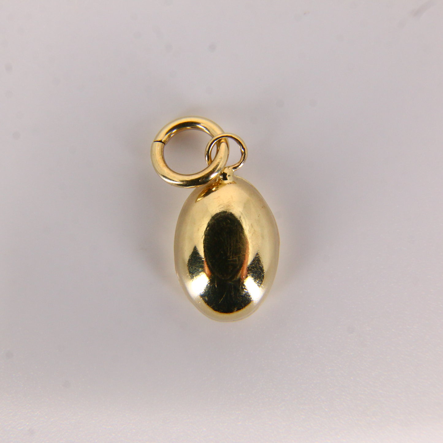 Vintage 9ct Gold Coffee Bean Charm – Yellow Gold Pendant