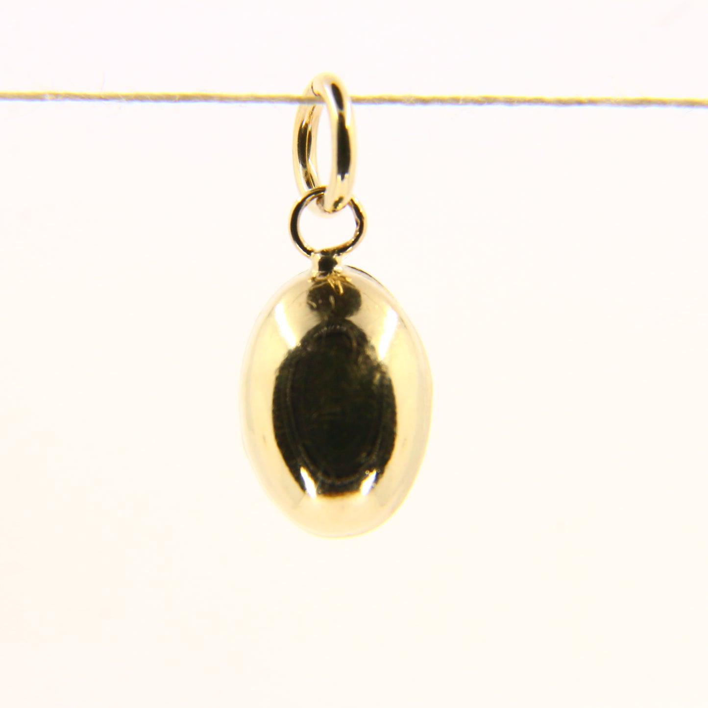 Vintage 9ct Gold Coffee Bean Charm – Yellow Gold Pendant