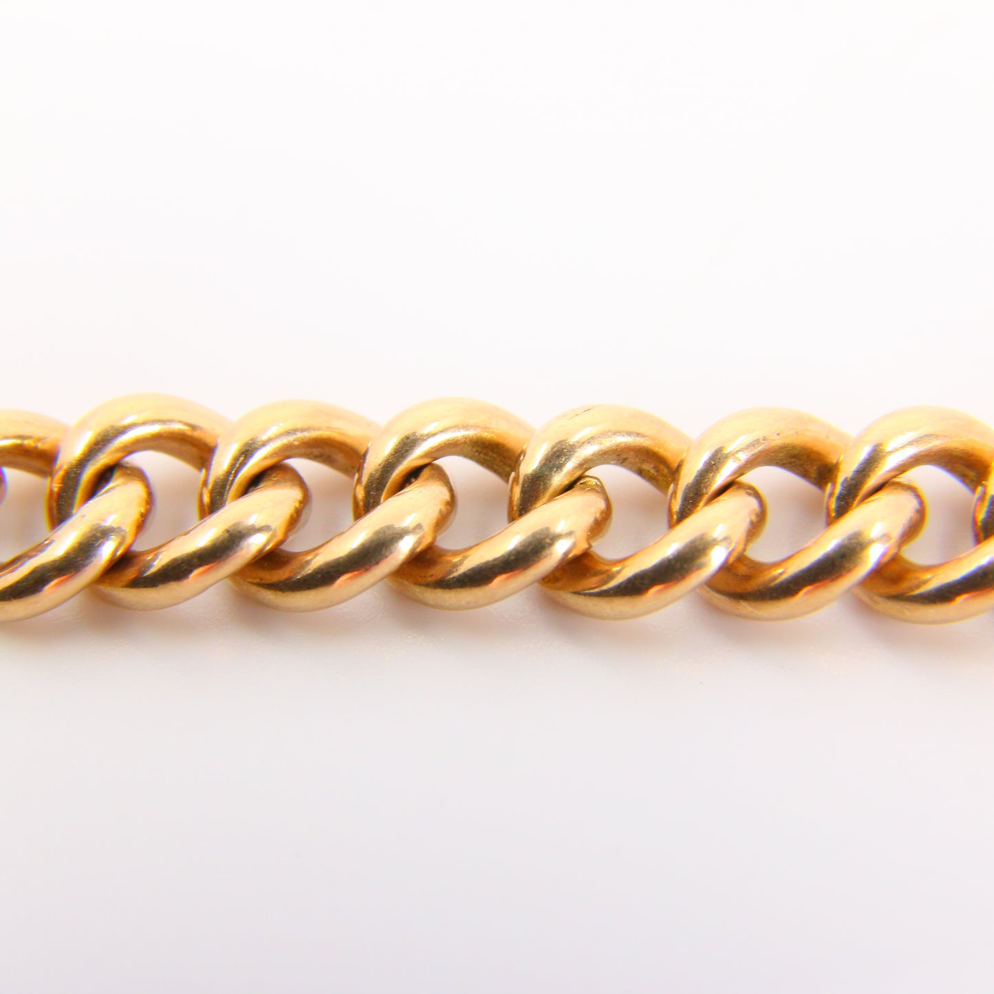 Antique 9ct Rose Gold Albert 4.25 inch T Bar Chain Birmingham 1905 Pendant Necklace Extender