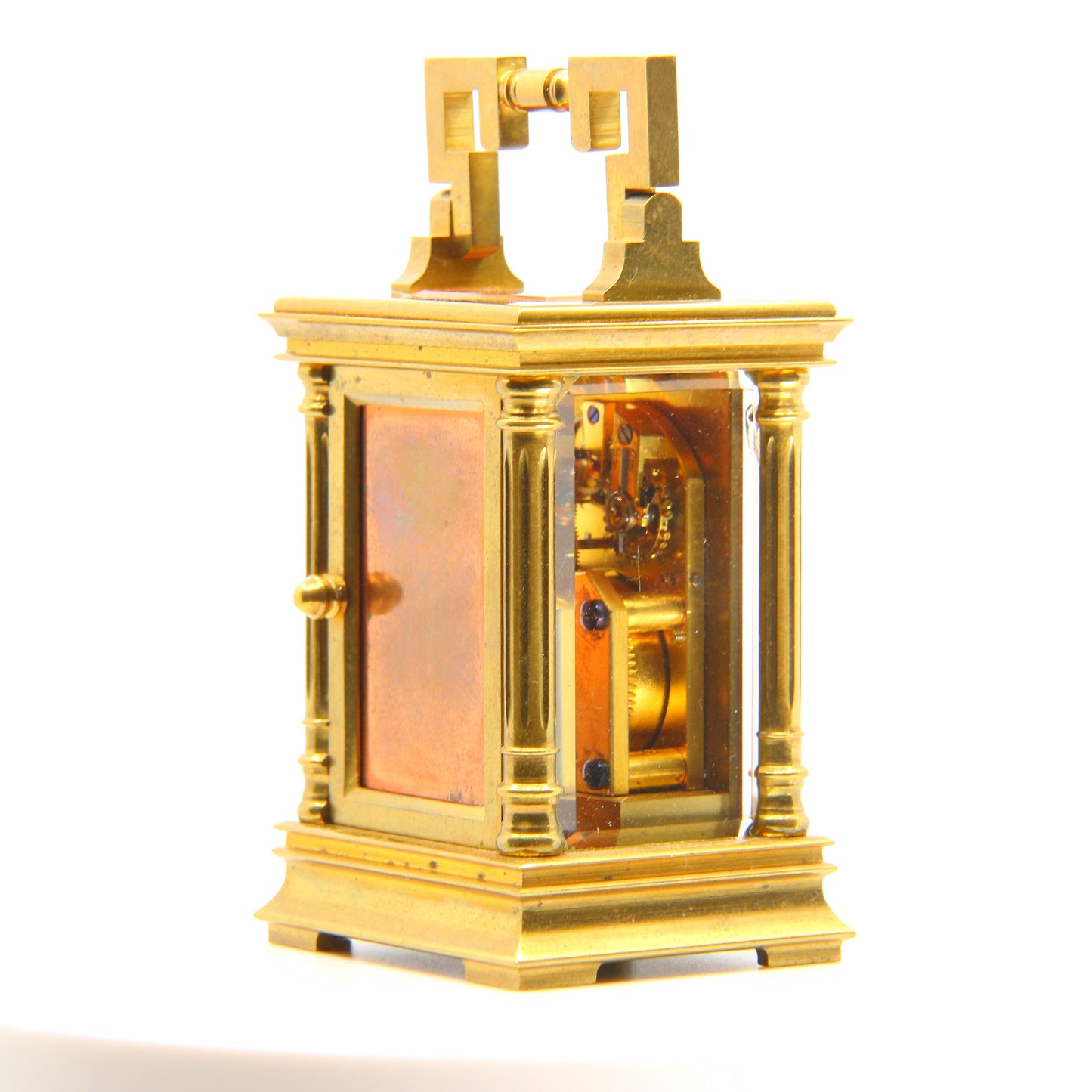 Antique Swiss Miniature Carriage Clock Circa 1900