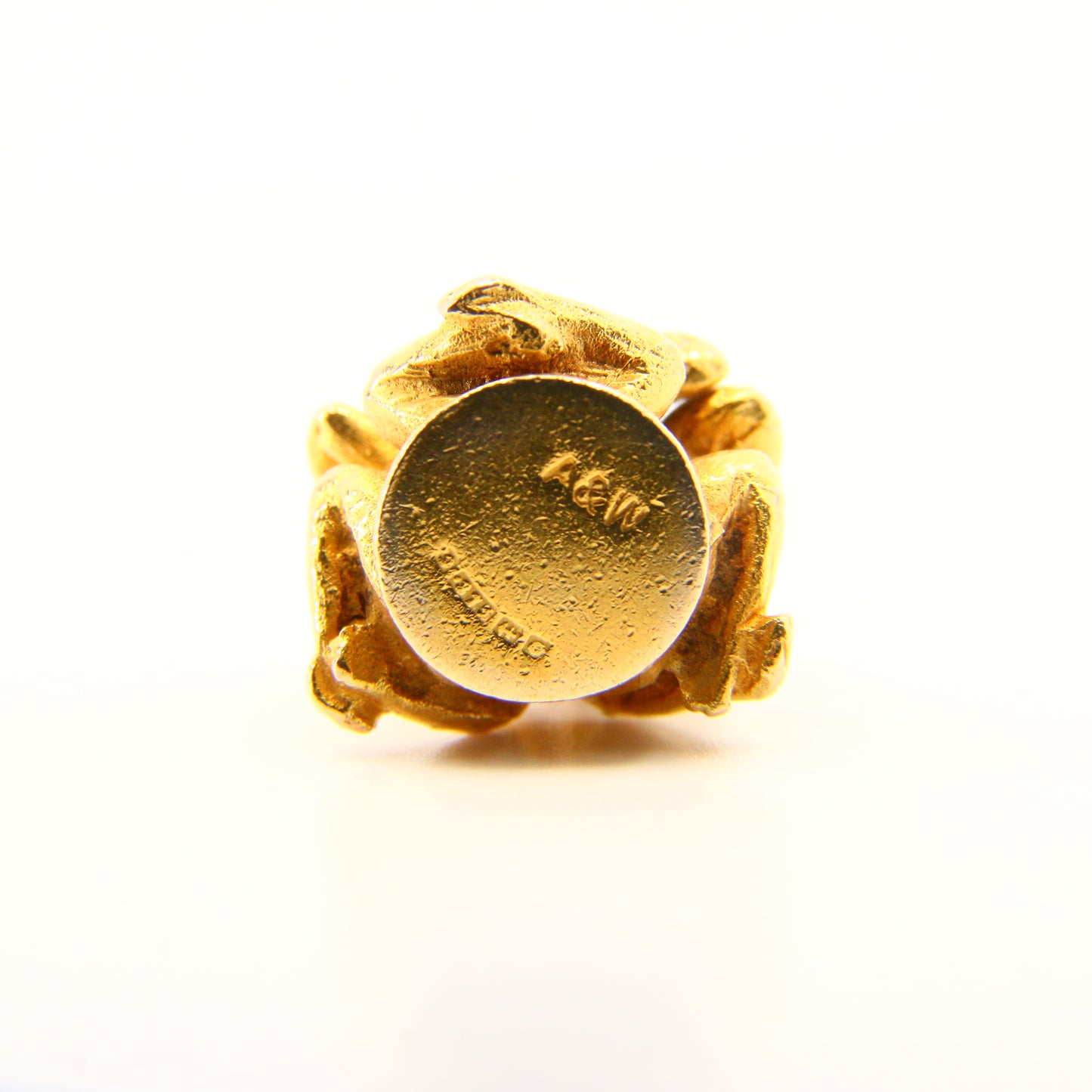 Vintage 9ct Gold Wise Monkeys Charm – Solid Hallmarked Pendant Gift