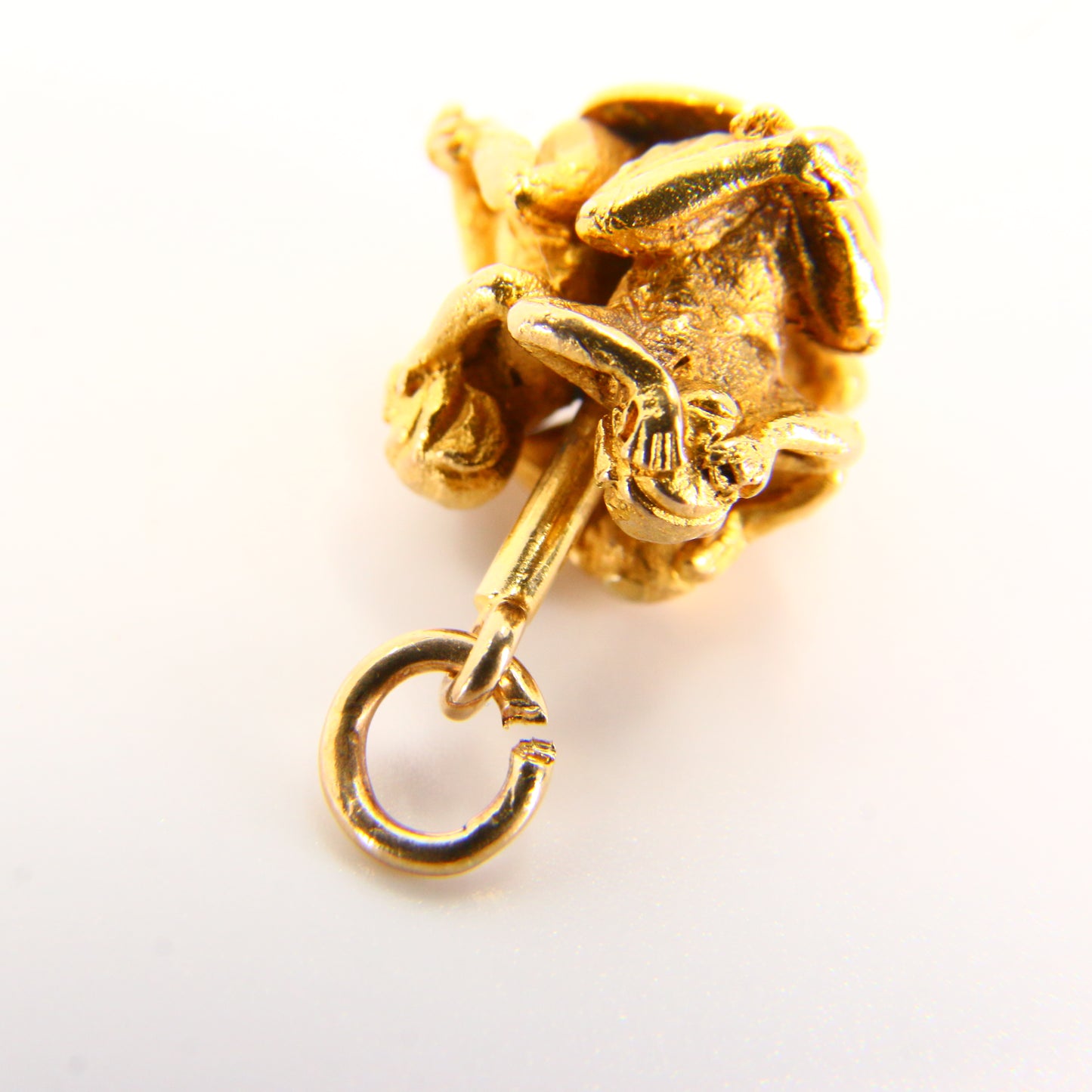 Vintage 9ct Gold Wise Monkeys Charm – Solid Hallmarked Pendant Gift