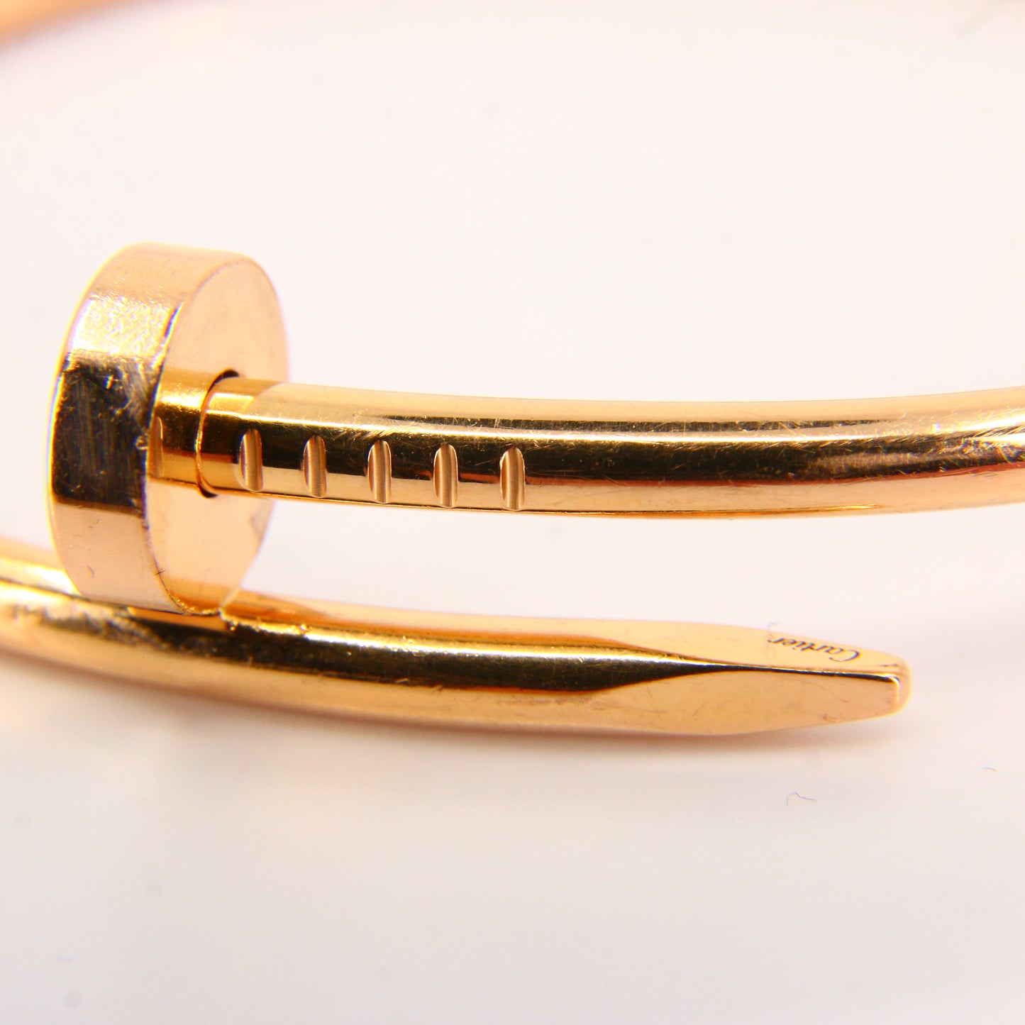 Cartier Juste un Clou Bangle Size 18 – 18ct Yellow Gold Nail Bracelet