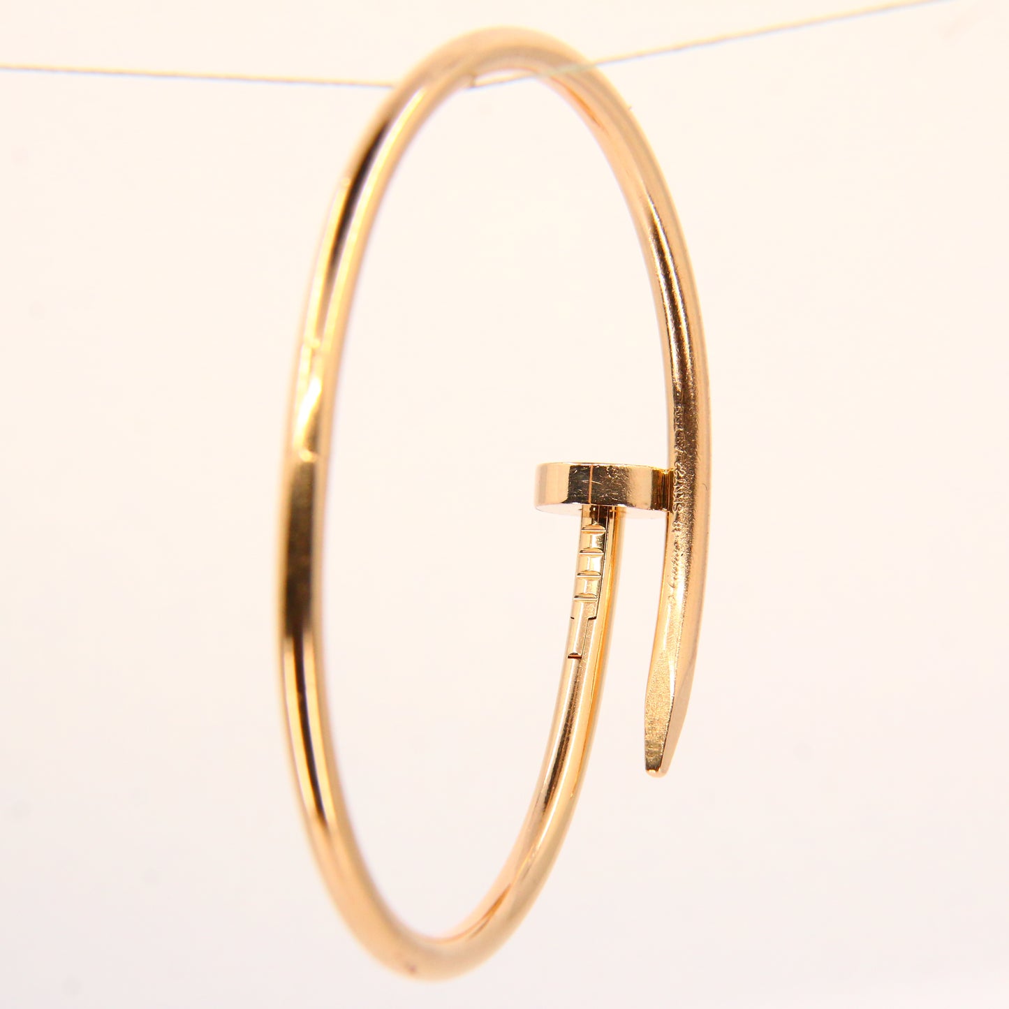Cartier Juste un Clou Bangle Size 18 – 18ct Yellow Gold Nail Bracelet