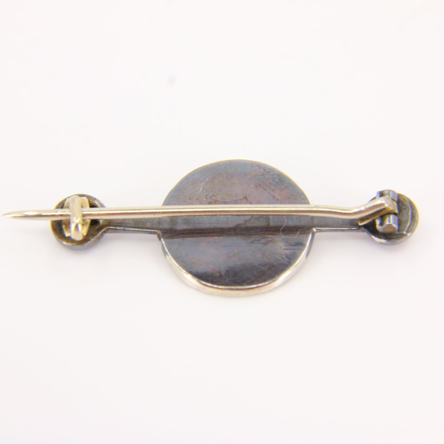 Vintage Silver Artisan Brooch Chinese "Blessing" Brooch Fine Jewellery