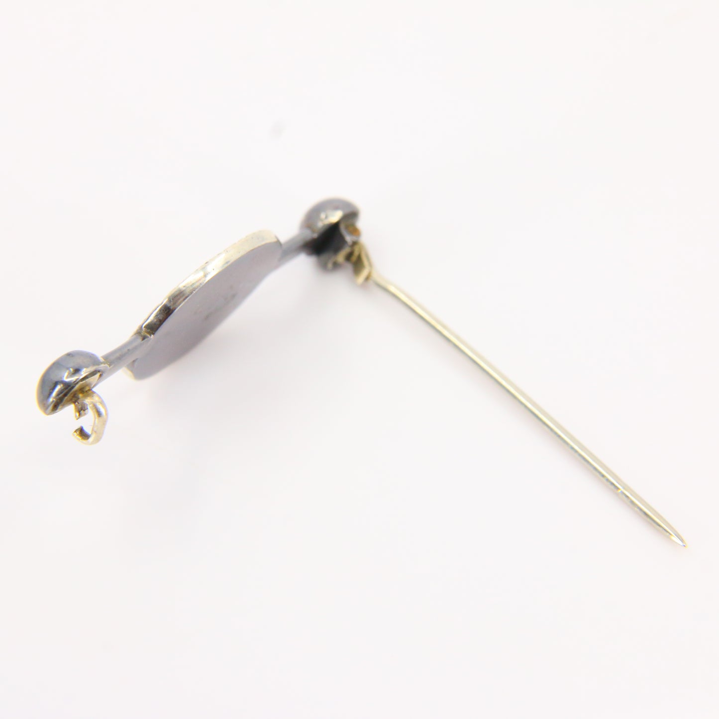 Vintage Silver Artisan Brooch Chinese "Blessing" Brooch Fine Jewellery