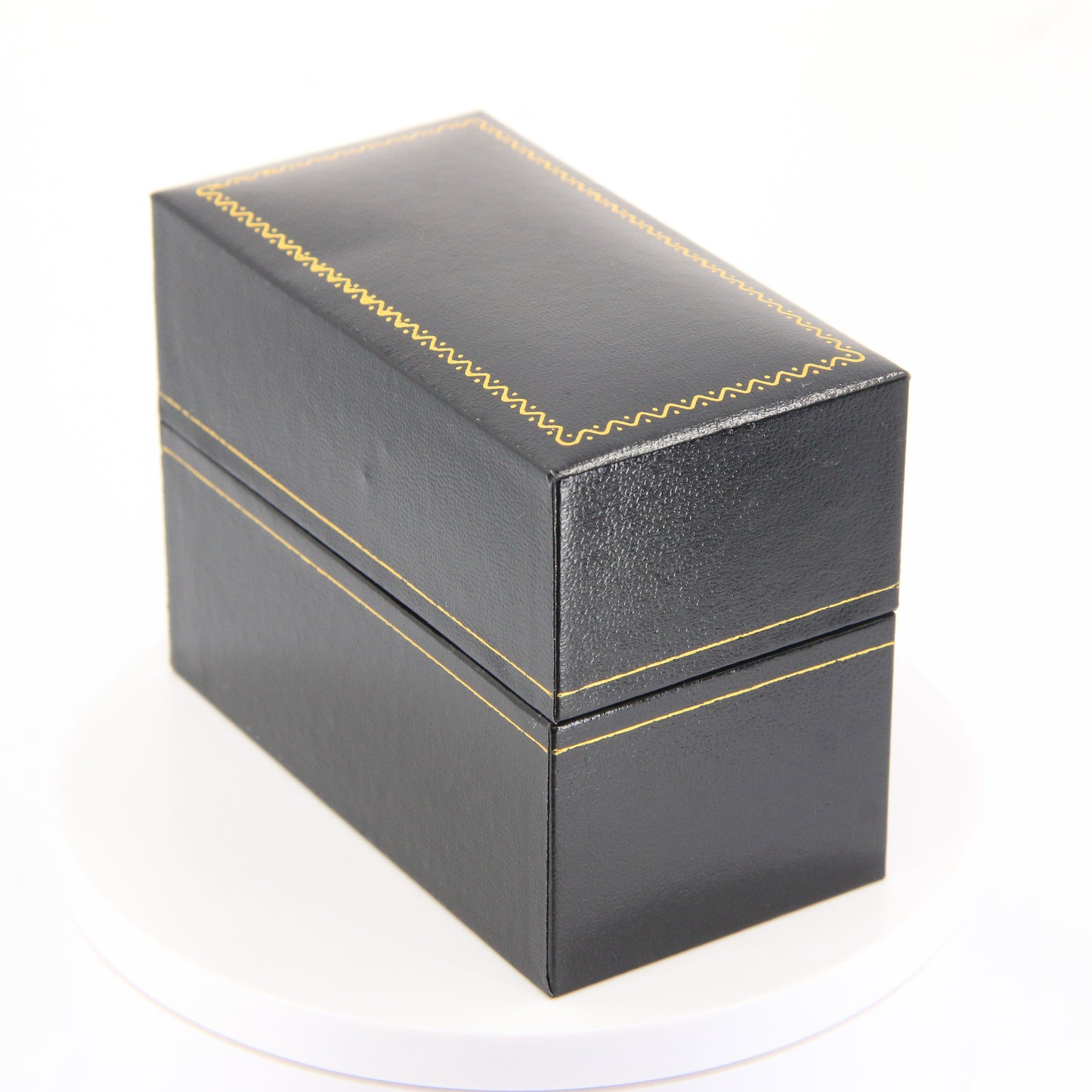 Antique Rolled Gold Ladies Wristwatch White Dial Red 12 Arabic Numerals Boxed