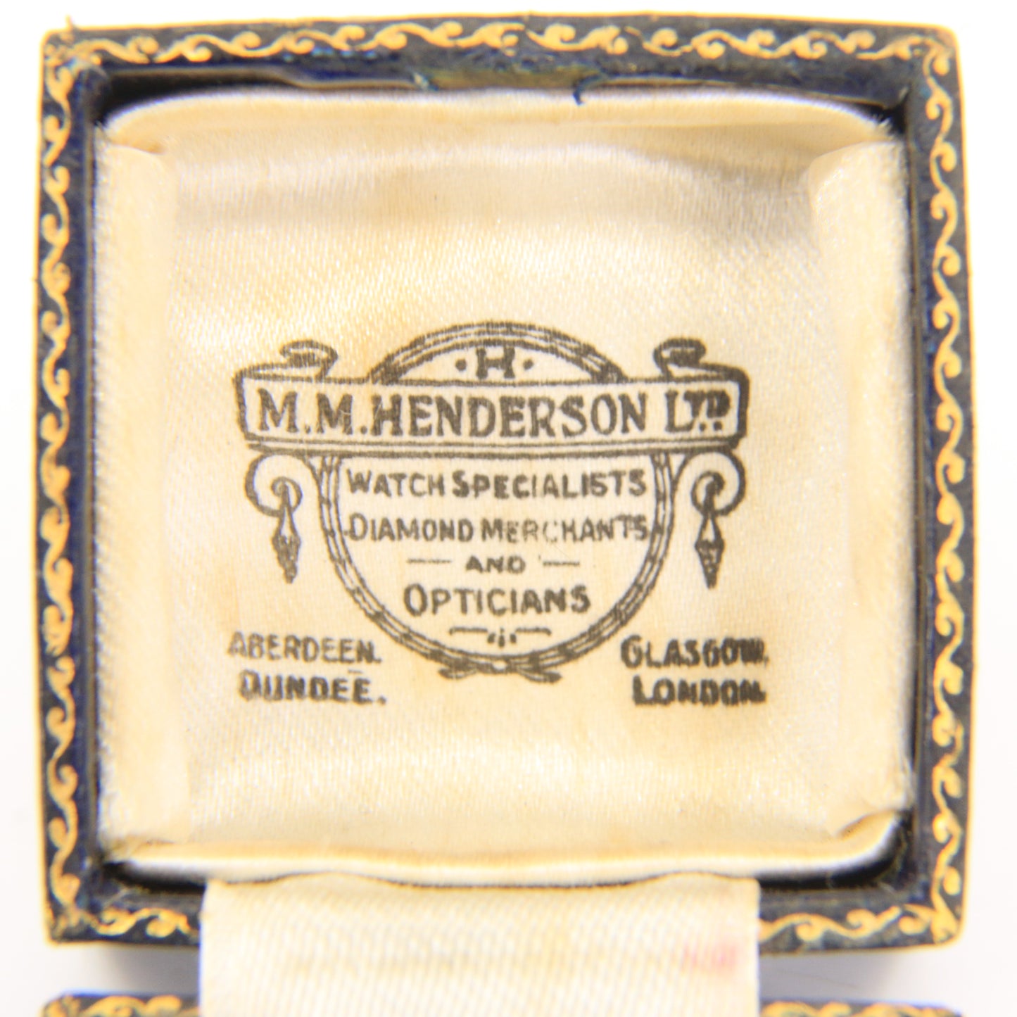 Antique 22ct Hallmarked Gold 4 Stone Diamond Wedding Band Ring Size L1/2 Boxed