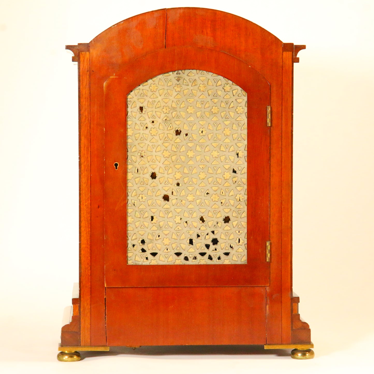 Antique Clock Mahogany Bracket Clock Charles Frodsham of London Circa 1900 Serviced & Running Mantel Clock