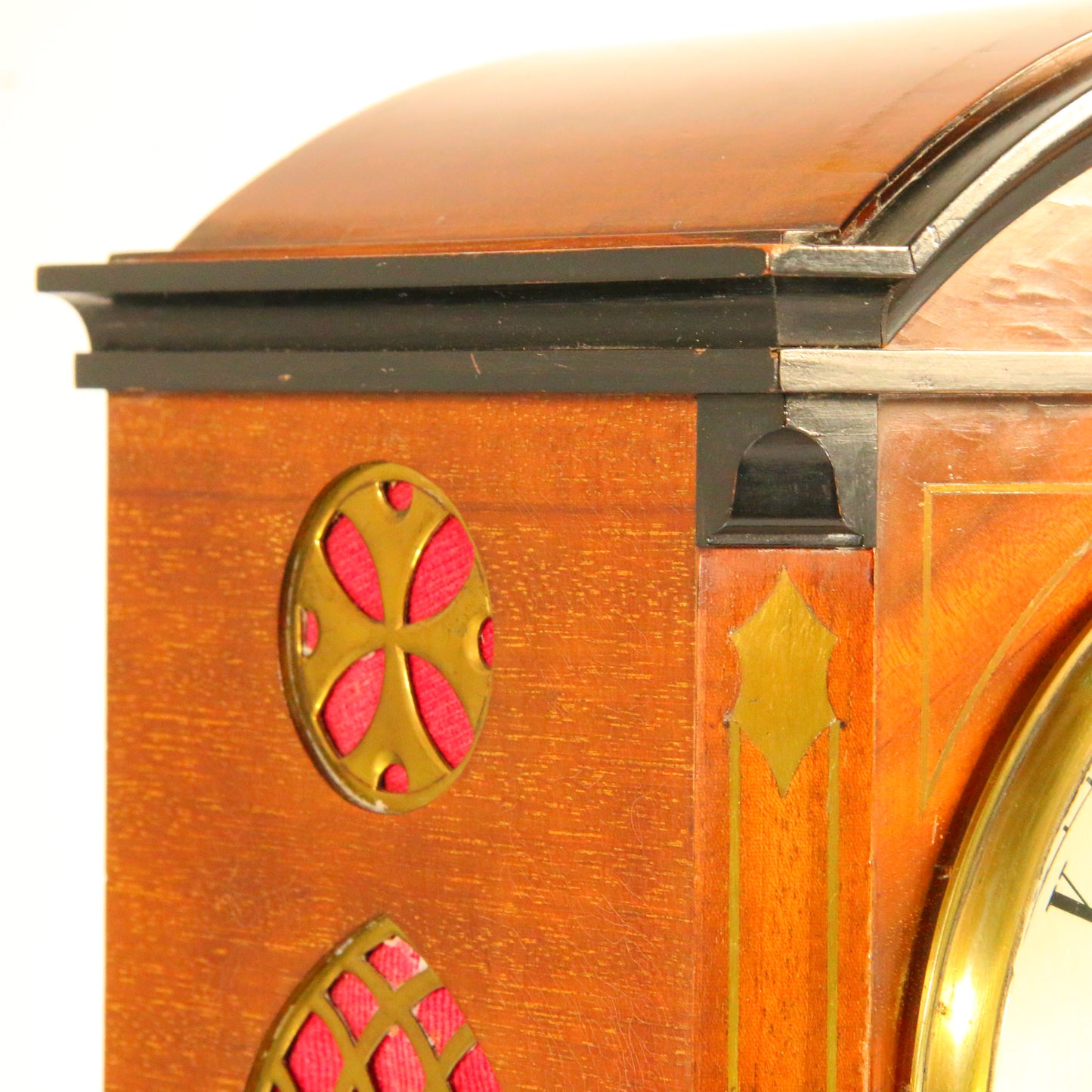 Antique Clock Mahogany Bracket Clock Charles Frodsham of London Circa 1900 Serviced & Running Mantel Clock