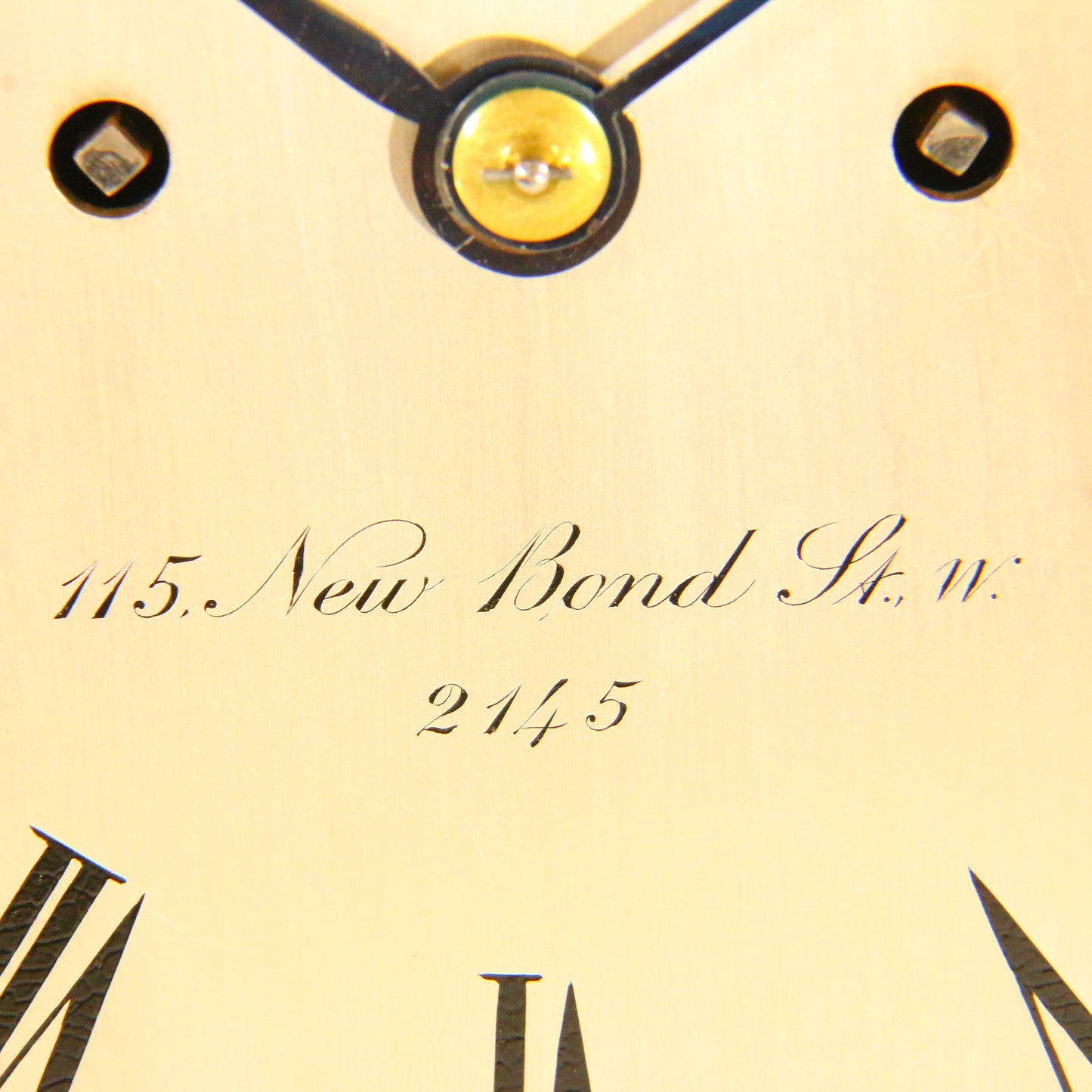 Antique Clock Mahogany Bracket Clock Charles Frodsham of London Circa 1900 Serviced & Running Mantel Clock