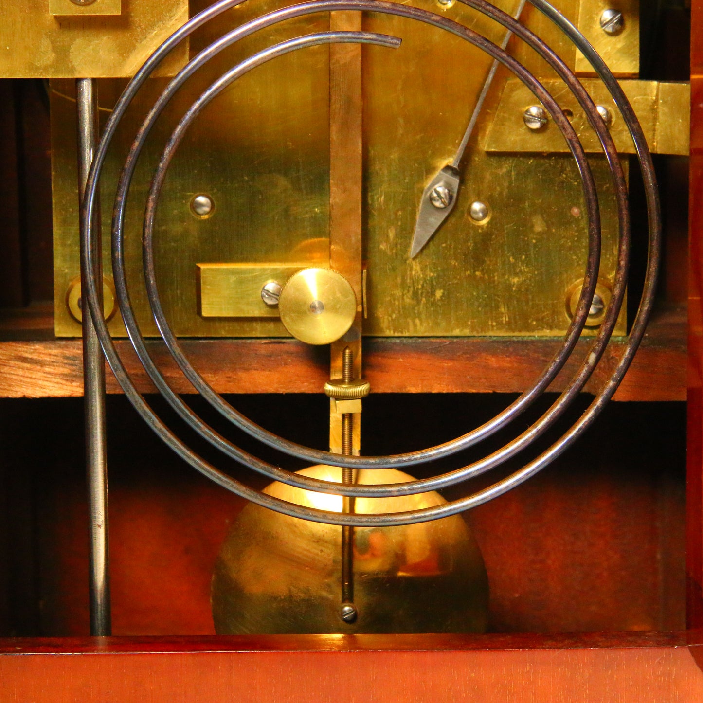 Antique Clock Mahogany Bracket Clock Charles Frodsham of London Circa 1900 Serviced & Running Mantel Clock