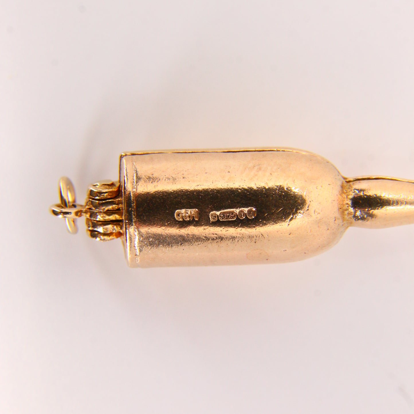 Vintage 9ct Gold Pirate Ship Bottle Charm – Opening Pendant Gift