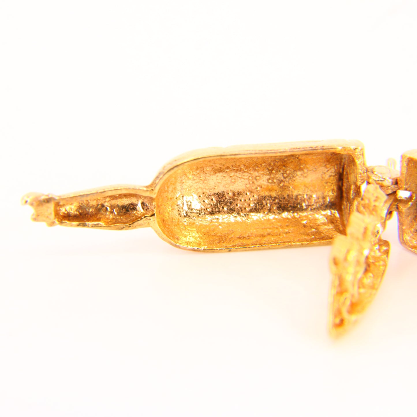 Vintage 9ct Gold Pirate Ship Bottle Charm – Opening Pendant Gift