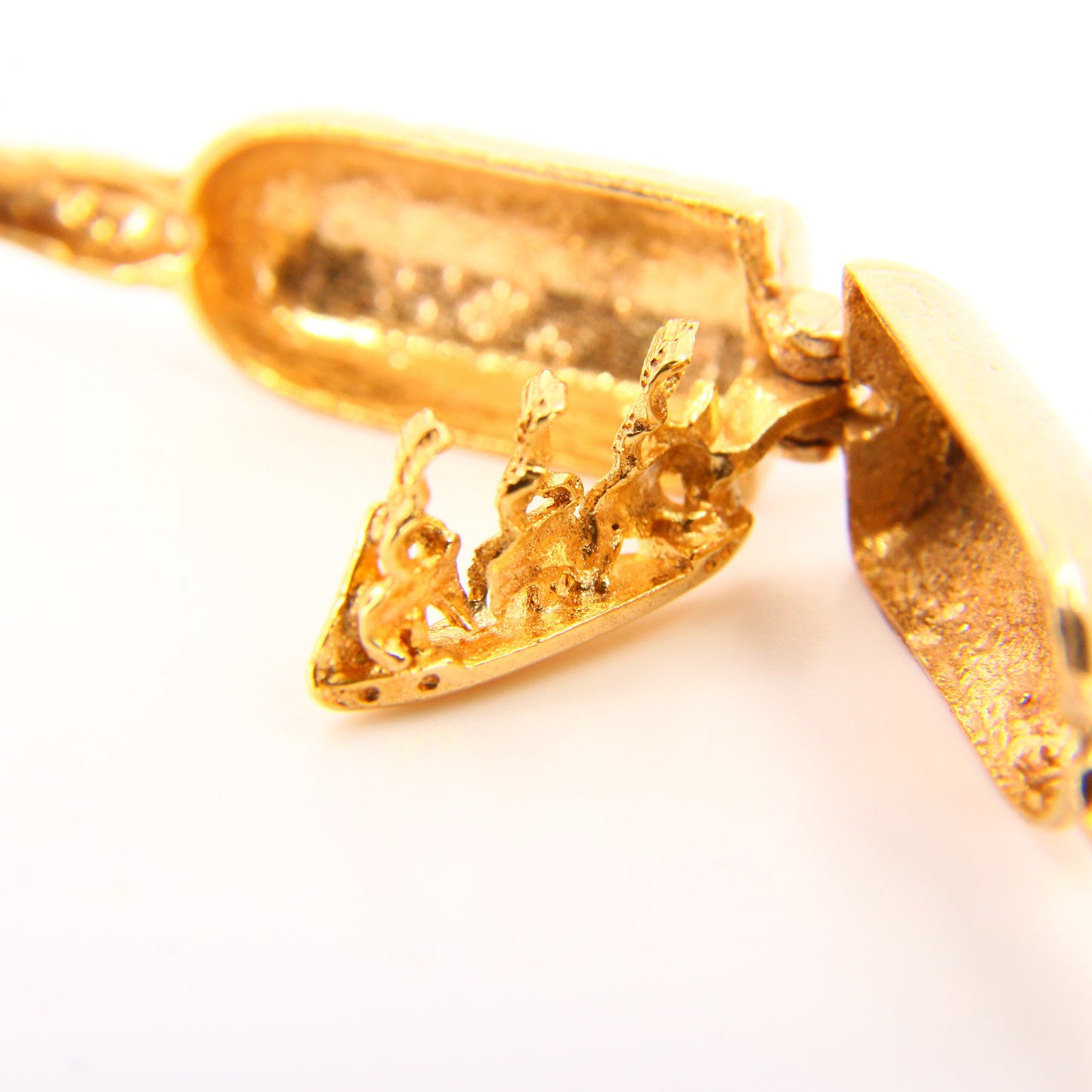 Vintage 9ct Gold Pirate Ship Bottle Charm – Opening Pendant Gift