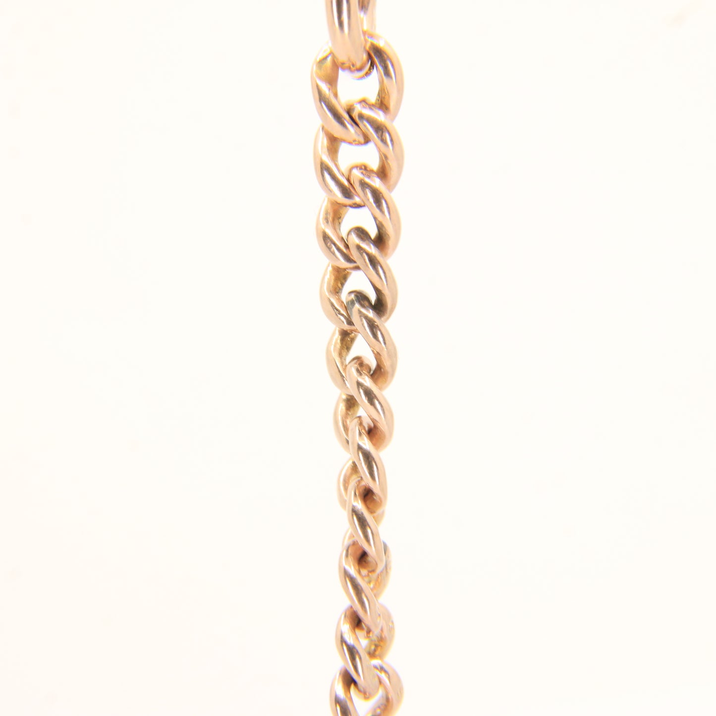 Antique 9ct Hallmarked Gold Watch Chain – 4.2" Swivel T-Bar Extender Gift