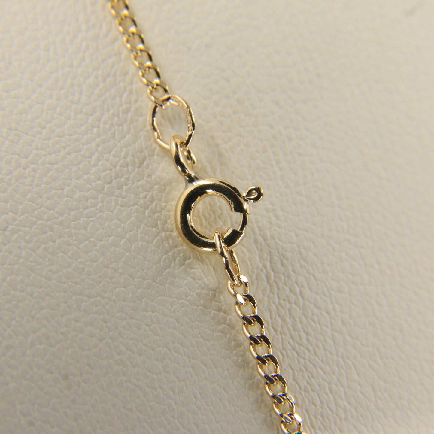 Vintage 9ct Gold Curb Chain Necklace Hallmarked Yellow Gold 18 Inch Boxed Gift