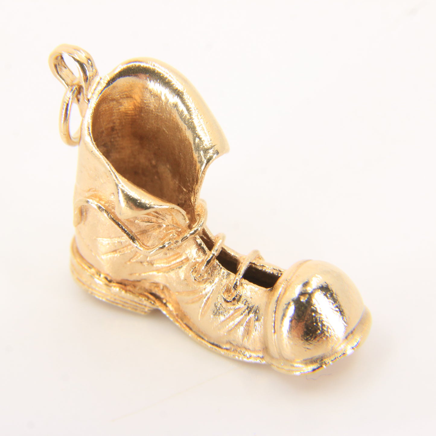 Vintage 9ct Gold Hallmarked Boot Charm Pendant Collectable