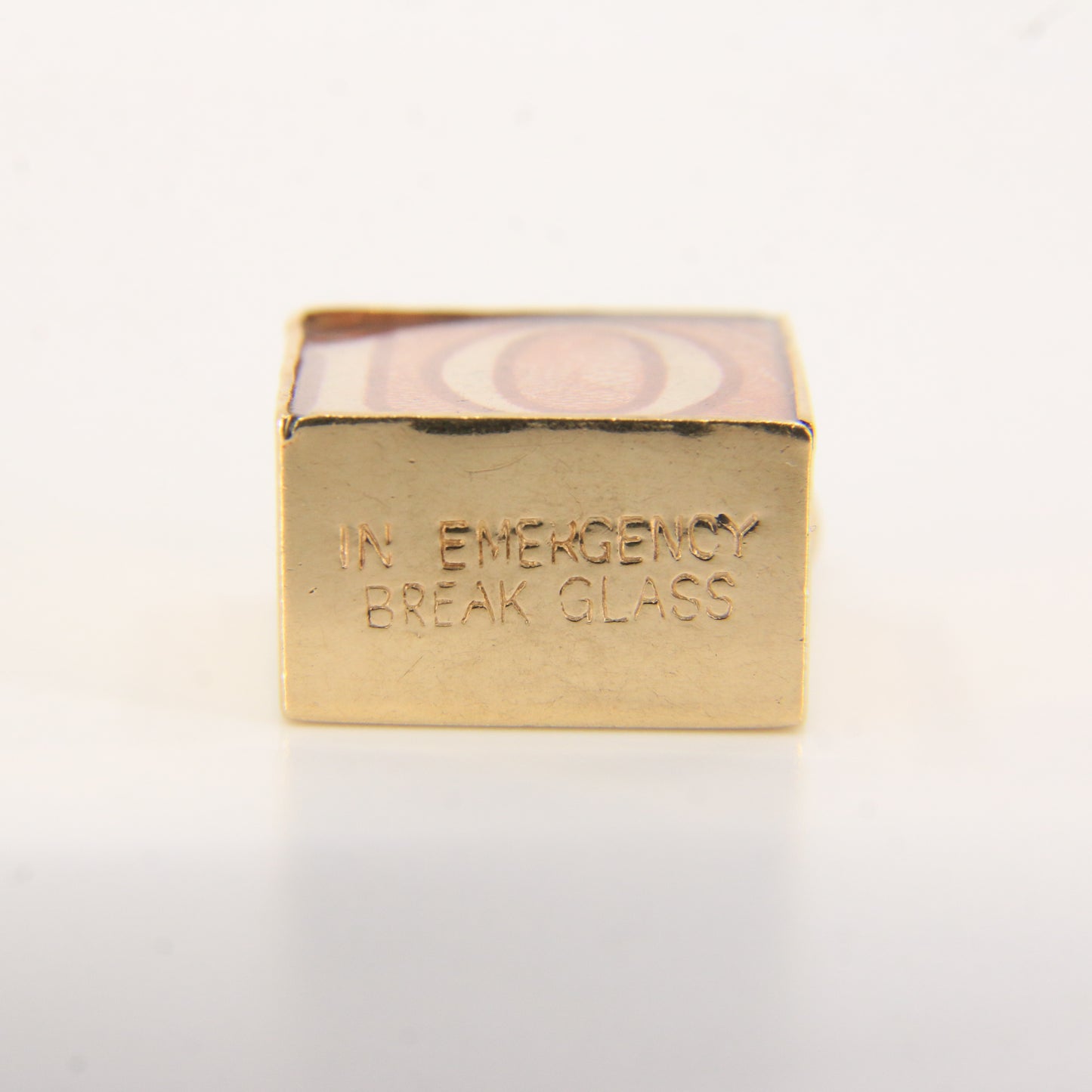 Vintage 9ct Gold Hallmarked Emergency Fund £10 Break Glass Charm