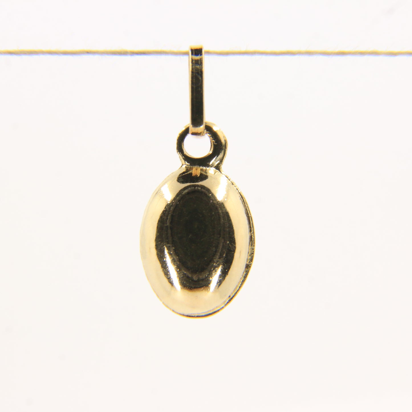 Vintage 9ct Gold Coffee Bean Charm Pendant | Coffee Lover Gift Idea