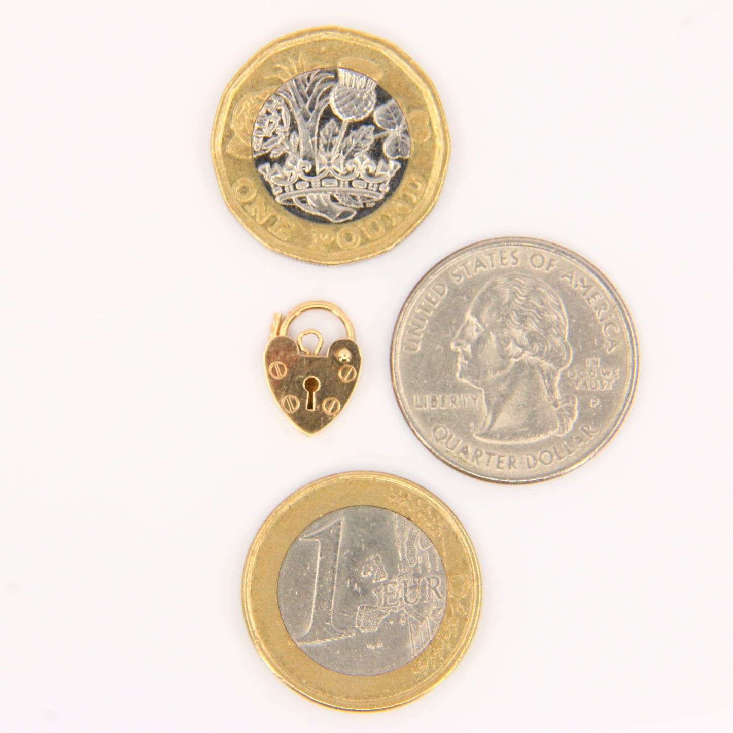 Vintage 9ct Gold 18 inch Heart Lock Singapore Chain Necklace Yellow Gold Boxed