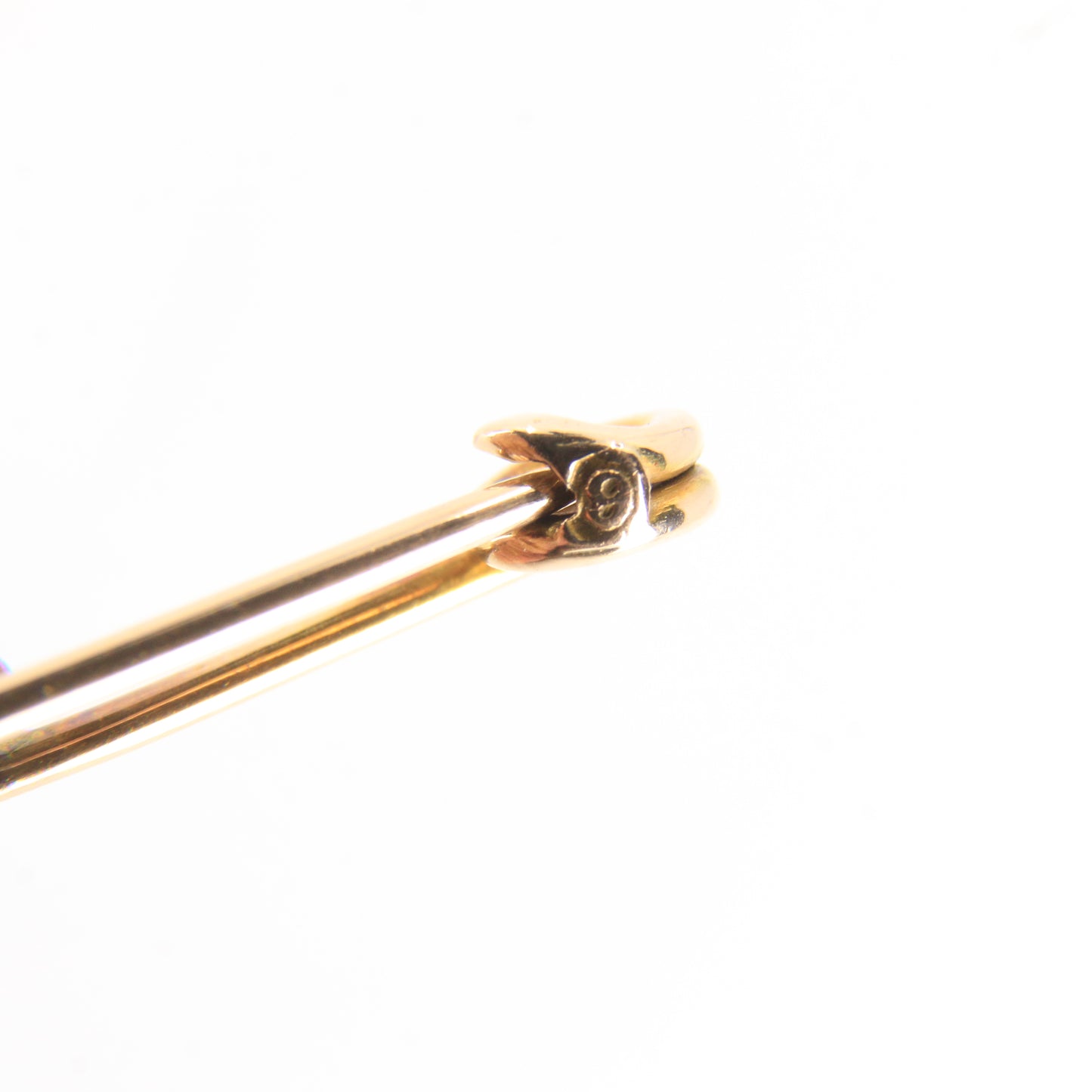 Antique 9ct Garnet Claw Brooch Yellow Gold Eagle or Dragon’s Claw Boxed Gift