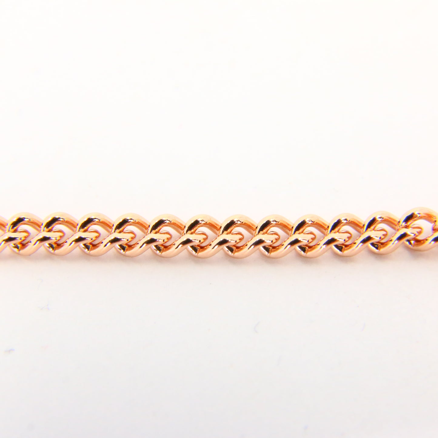 Vintage 9ct T bar Chain Necklace 19 INCH Rose Gold 9 Carat Hallmarked Boxed Gift