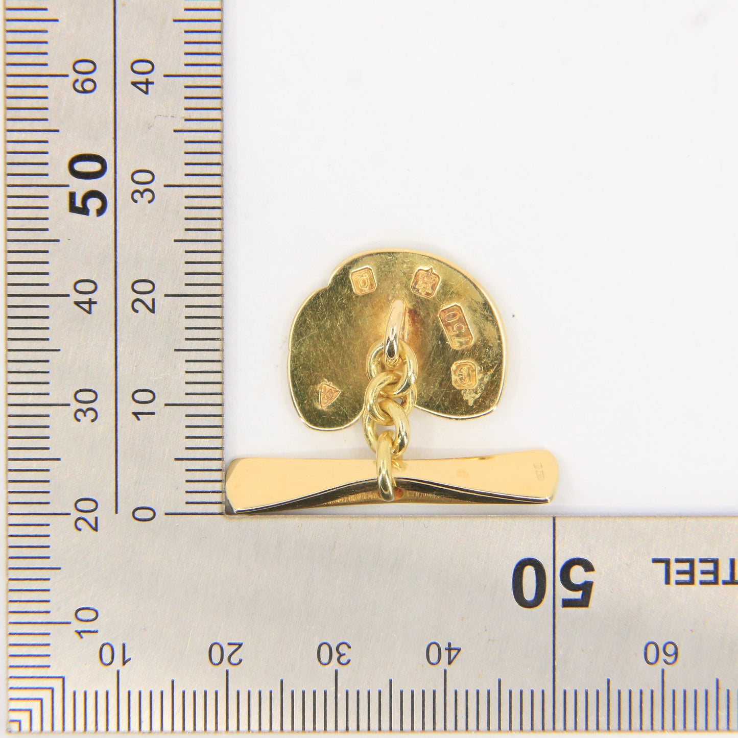 Vintage 18ct Yellow Gold Trout Fish Cufflinks Malcolm Appleby 1990 Boxed Gift