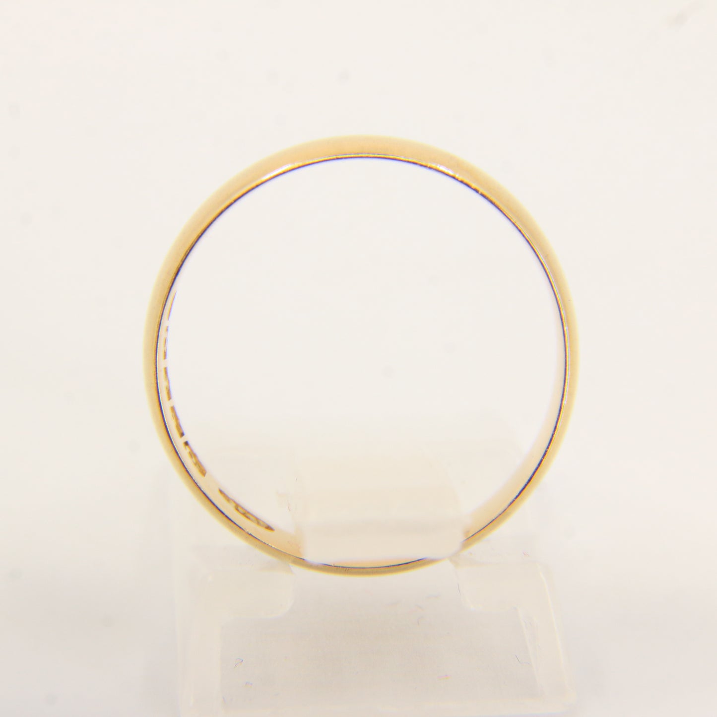 Antique 18ct Solid Gold Victorian Glasgow Hallmarked Wedding Band Ring UK Size L