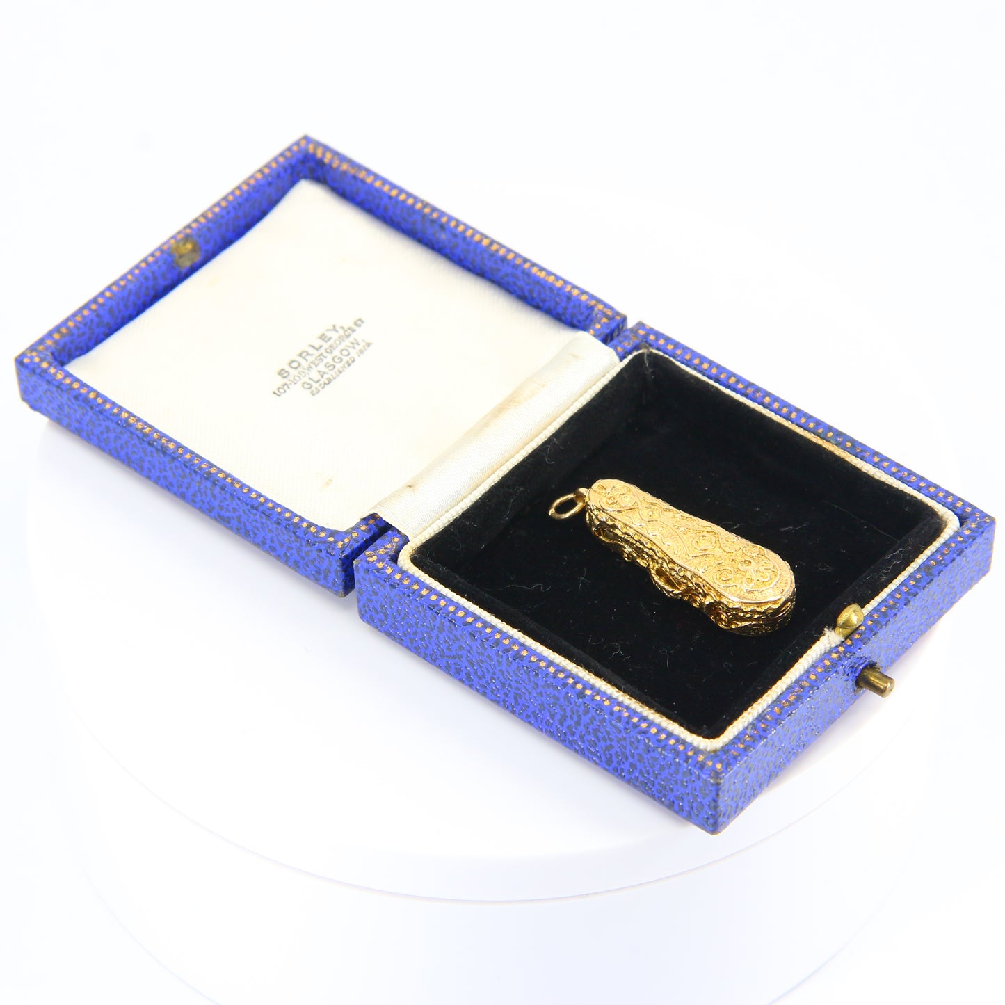 Vintage 9ct Gold Violin in Case Charm – Opening Music Pendant Gift