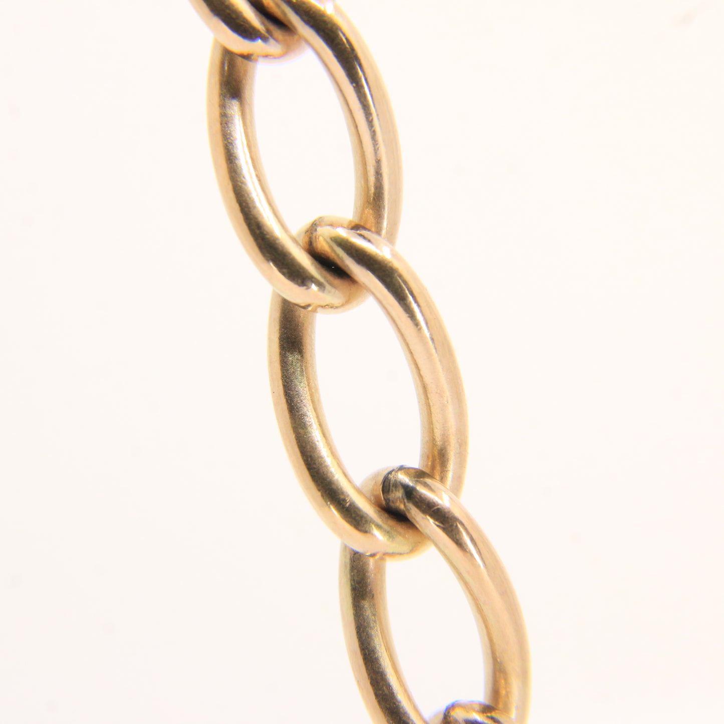 Antique Rolled Gold Double Albert Watch Chain 15" Pocket Watch T-Bar & Clasps