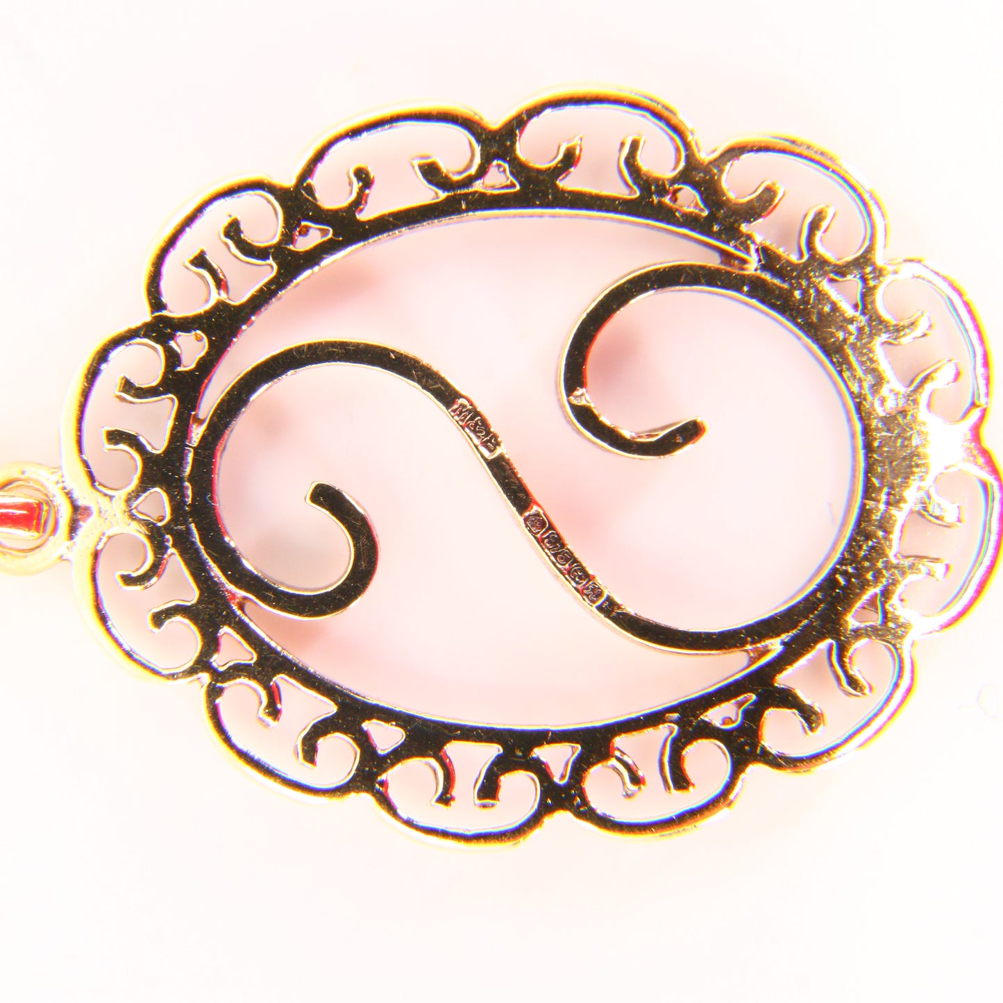 Vintage 9ct Gold 'S' Pendant Charm Hallmarked Solid Yellow Gold Letter Jewellery Gift