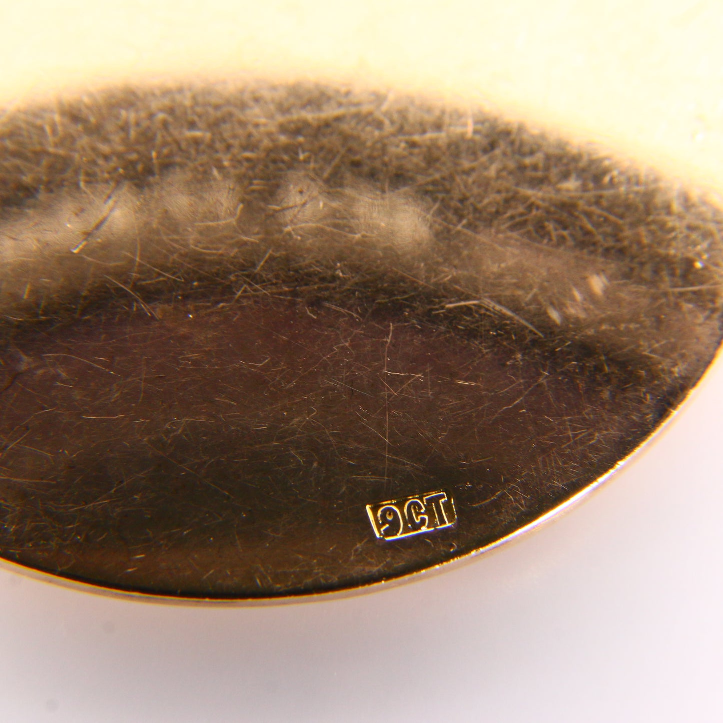 Large Vintage 9ct ST Christopher Travel Charm 9 Carat Yellow Gold Pendant Gift