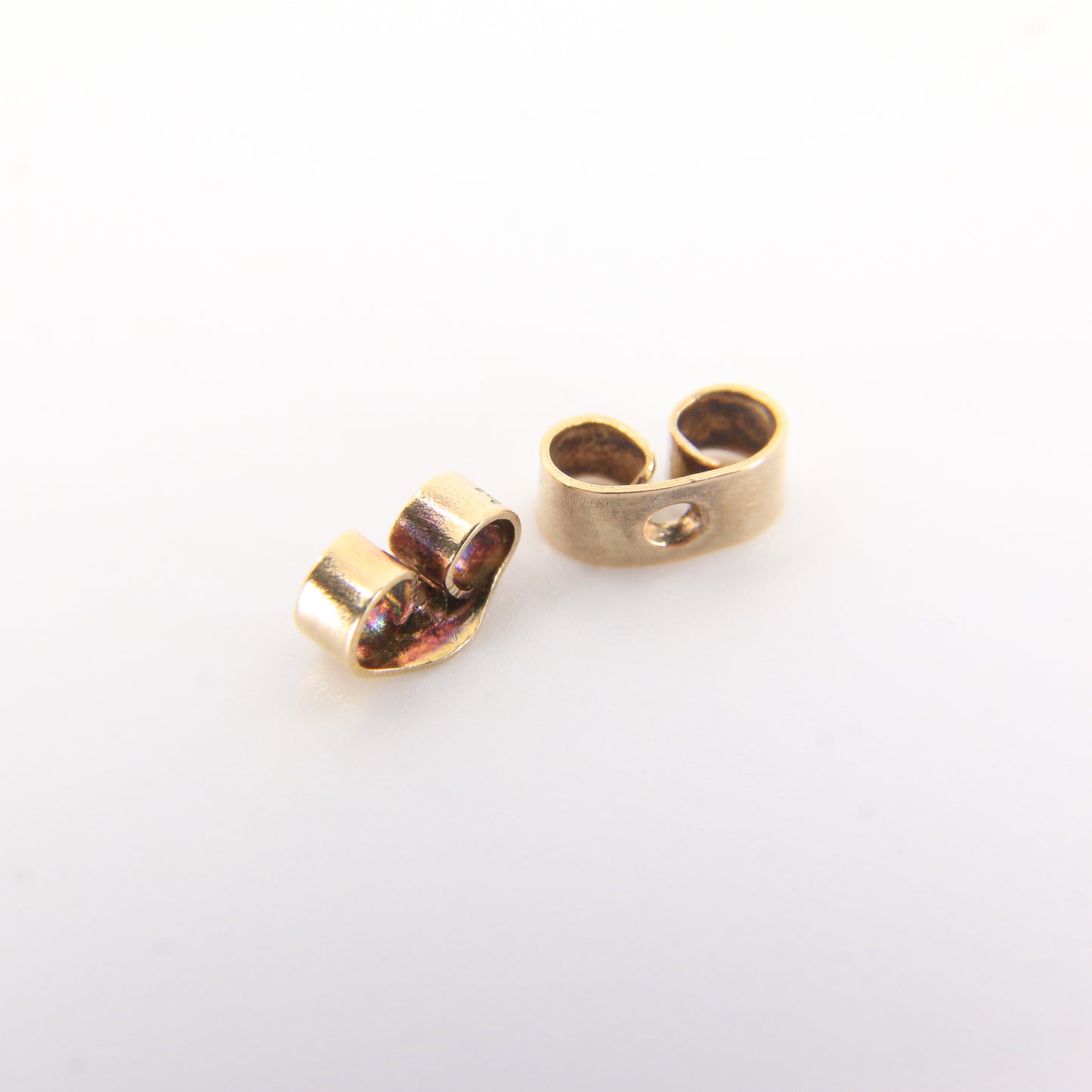 Vintage 9ct Gold Hallmarked Polished Round Hoop Earrings Yellow Gold Boxed