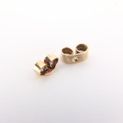 Vintage 9ct Gold Hallmarked Polished Round Hoop Earrings Yellow Gold Boxed