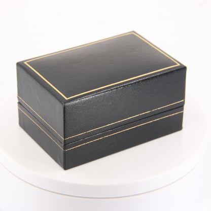 Vintage 9ct Hallmarked Yellow Gold Hoop Earrings Screw Style Design