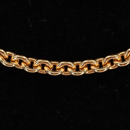 Vintage 14ct Yellow Gold 18 Inch Danish Rolo Chain Necklace 2.2mm Boxed Gift