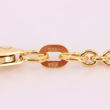 Vintage 14ct Yellow Gold 18 Inch Danish Rolo Chain Necklace 2.2mm Boxed Gift