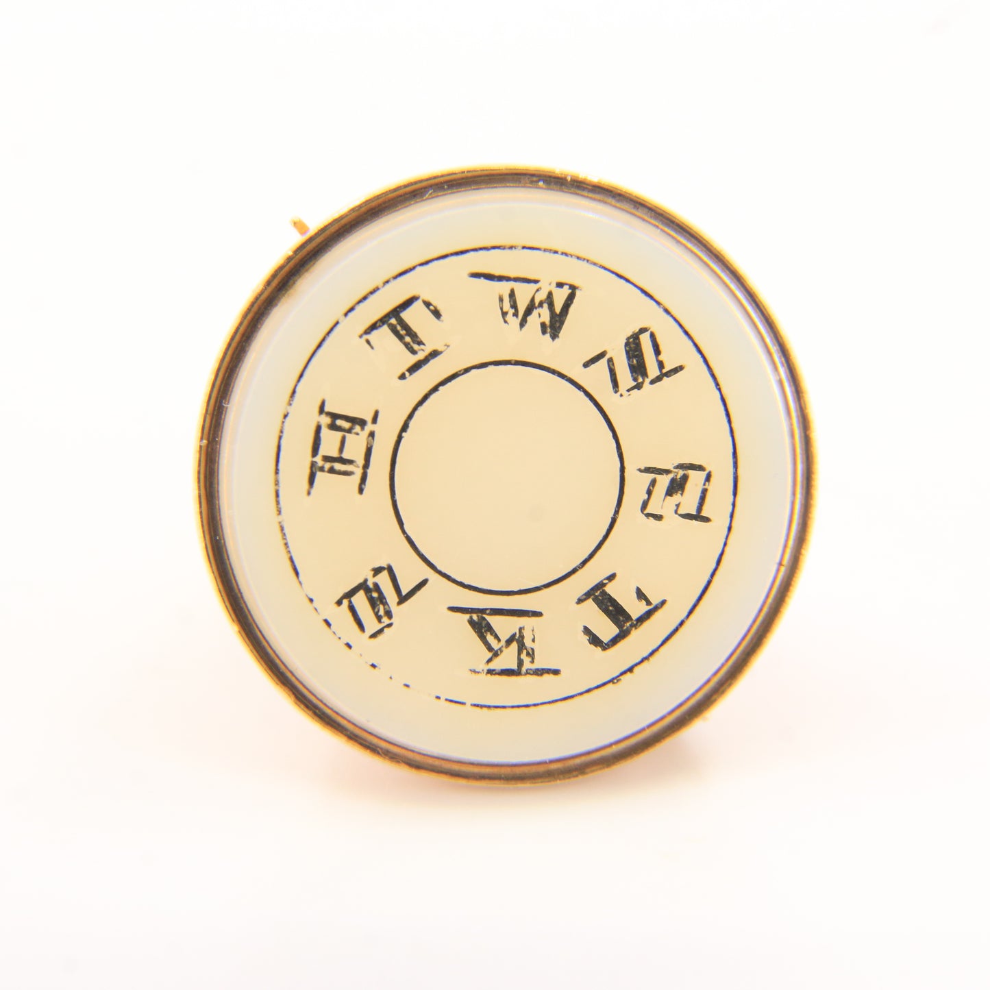 Large 9ct Masonic Chalcedony Keystone Fob Hallmarked Gold Pendant HTWSSTKS