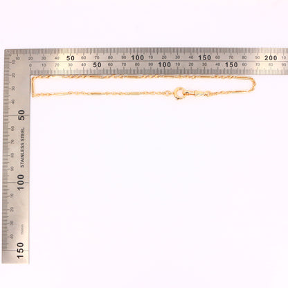 Vintage 9ct Albert Watch Guard Chain 14 INCH Chain Bracelet Yellow Gold Gift