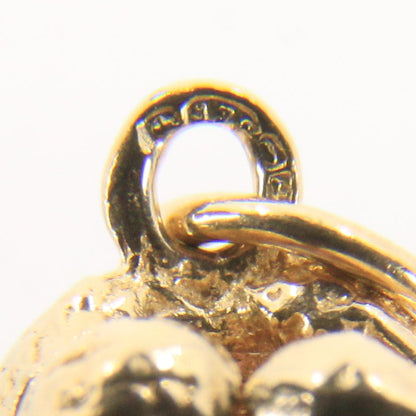 Vintage 9ct Hallmarked Gold Frog Pendant Charm Moving Legs Opening Mouth